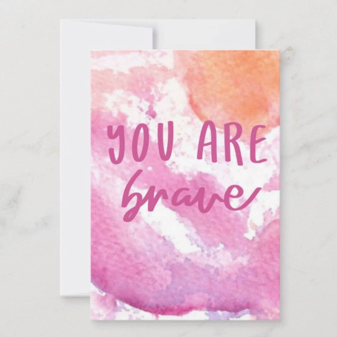 You are Brave - Card