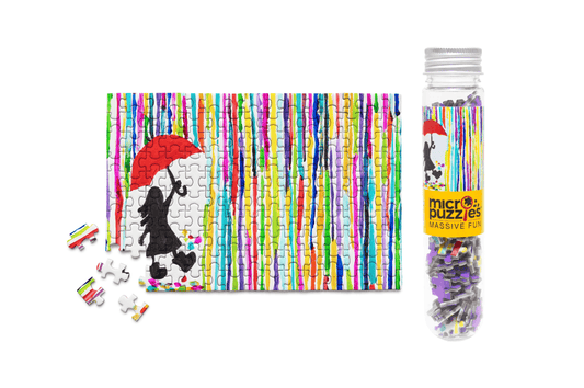 Rainbow Rain Mini Jigsaw Puzzle