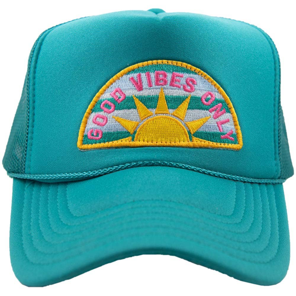 Good Vibes Only - Patch Foam Trucker Hat