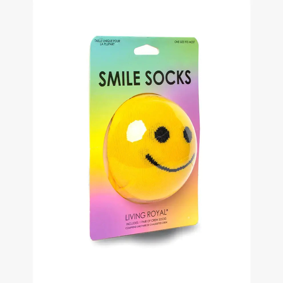 Happy Face - "Be Happy"  Socks