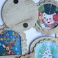 Vintage Style Retro Christmas Magnets
