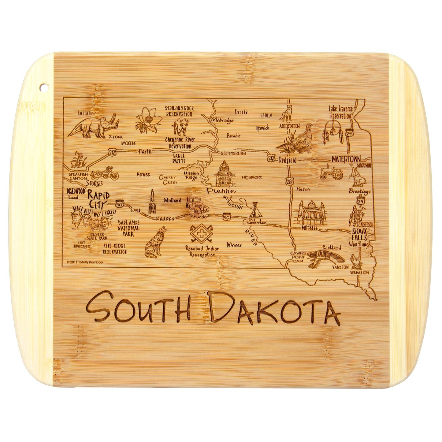 South Dakota Cutting & Charcuterie Board