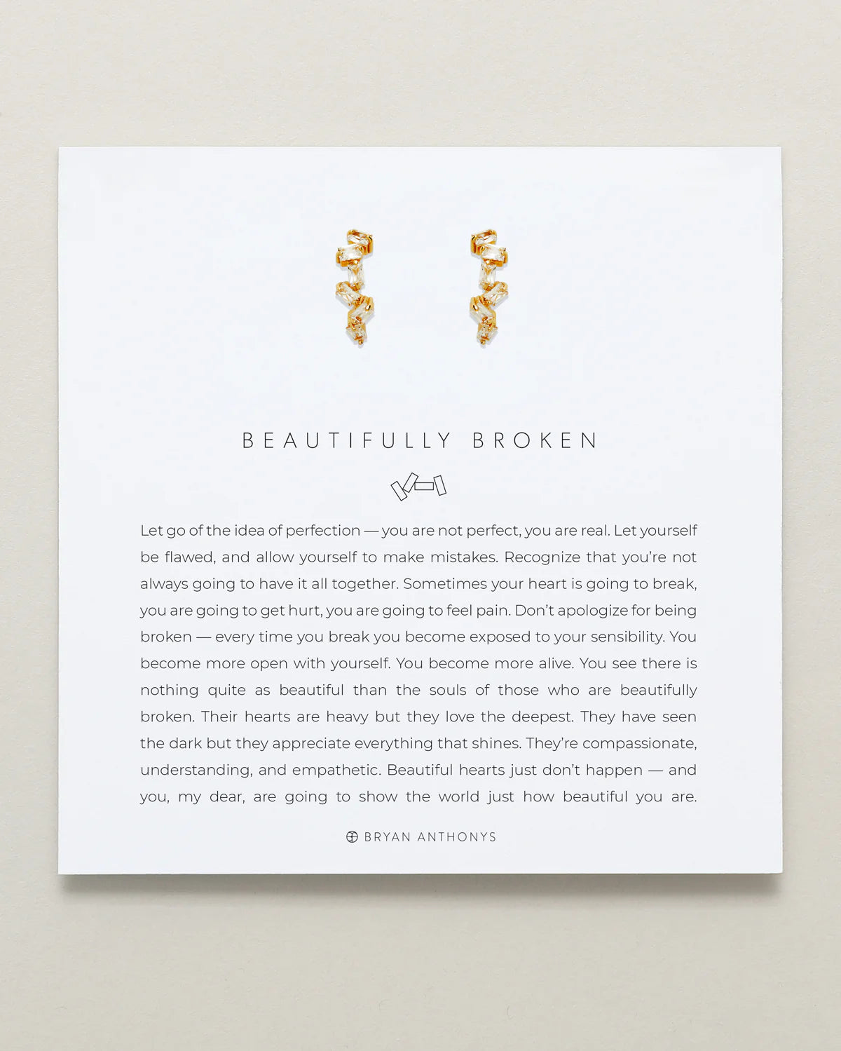 Beautifully Broken Hoop Earrings