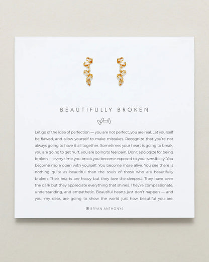 Beautifully Broken Hoop Earrings