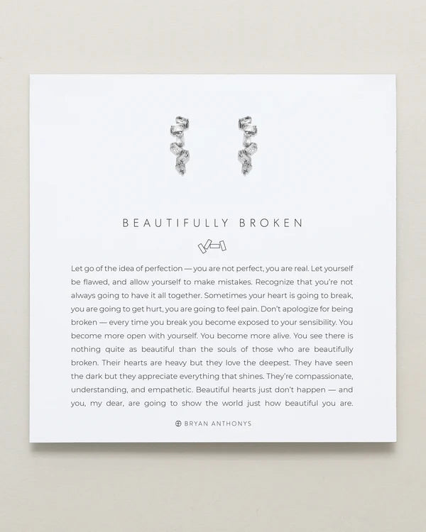 Beautifully Broken Hoop Earrings