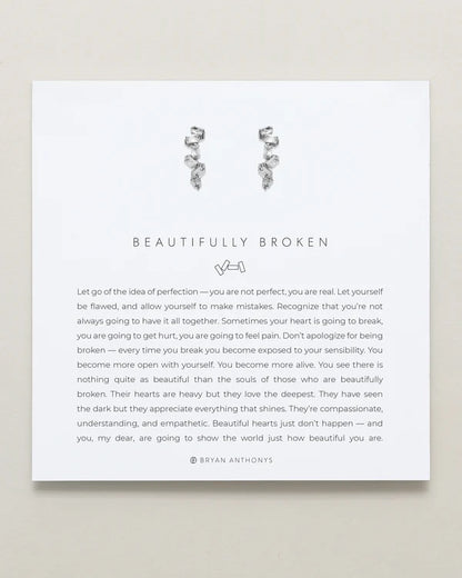 Beautifully Broken Hoop Earrings