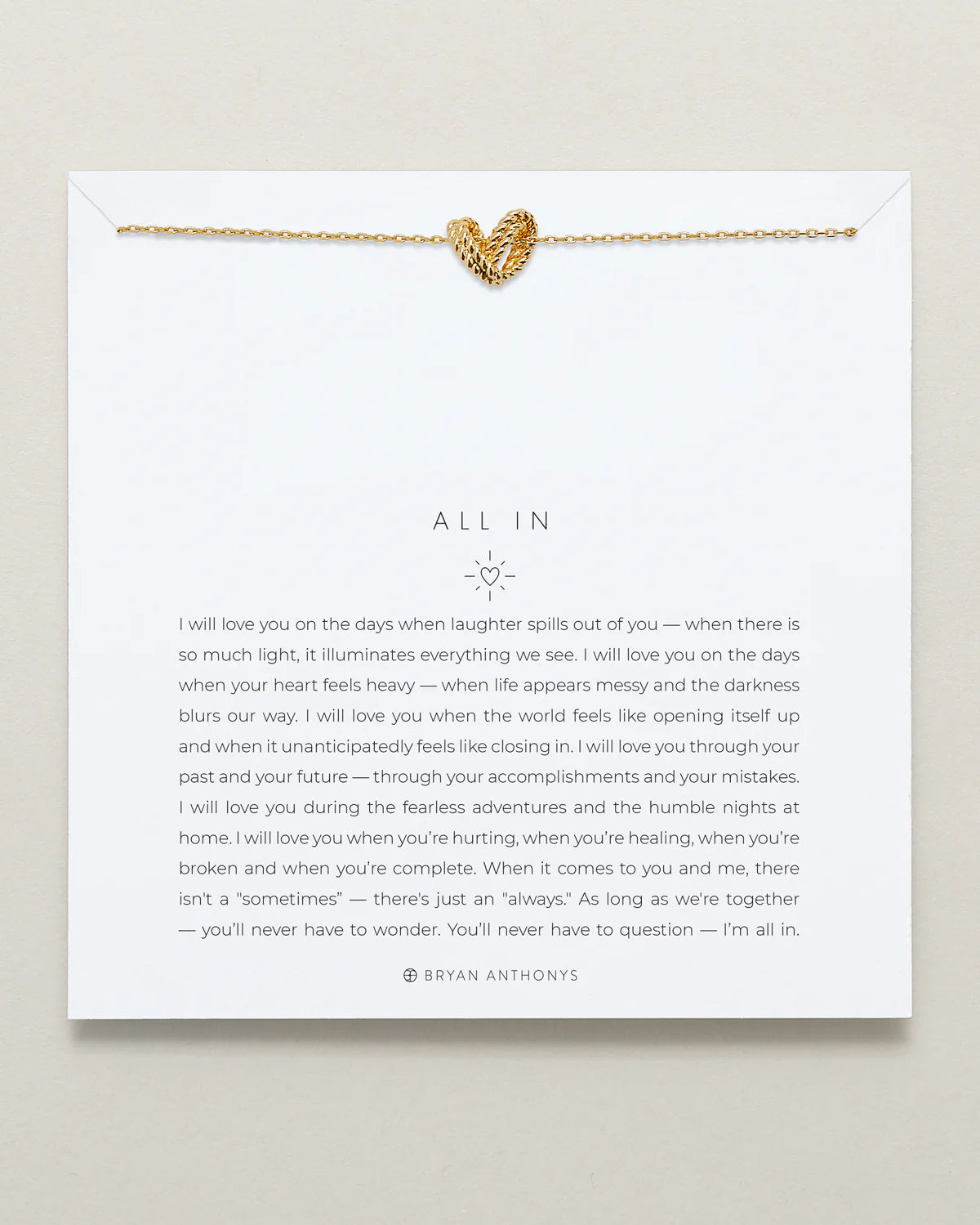 All In-necklace