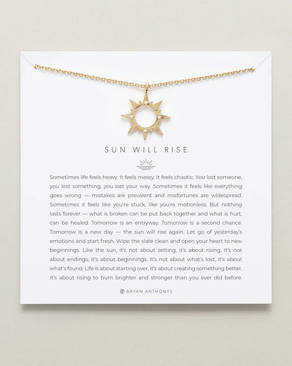 Sun Will Rise-necklace