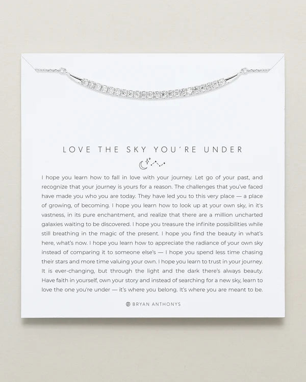 Love The Sky You're Under Necklace