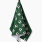 Kick Off Geometry Tea Towel