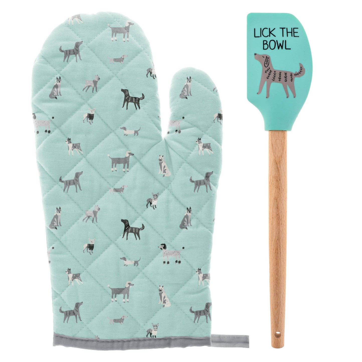 Oven Mitt with Spatula