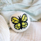Rainbow Monarch Butterfly Eco Wool Dryer Ball