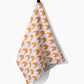 Fun Spring Chicks Geometry Tea Towel