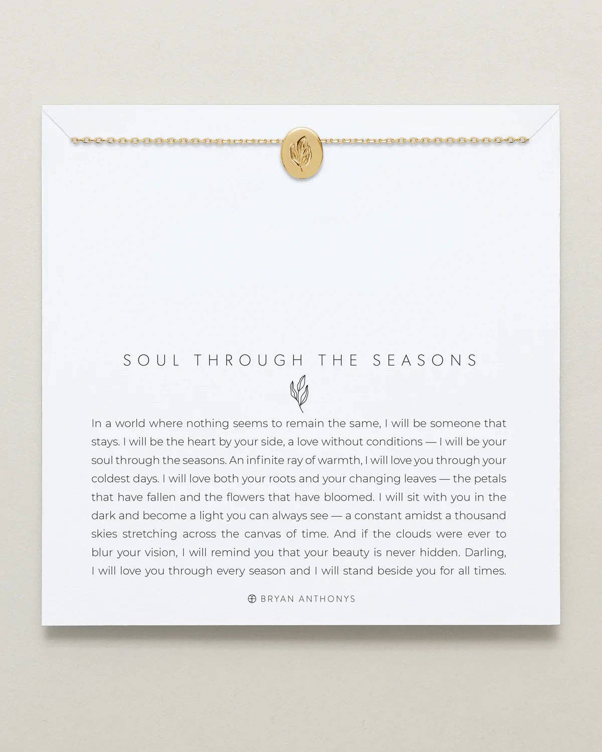 Soul Through The Seasons Necklace