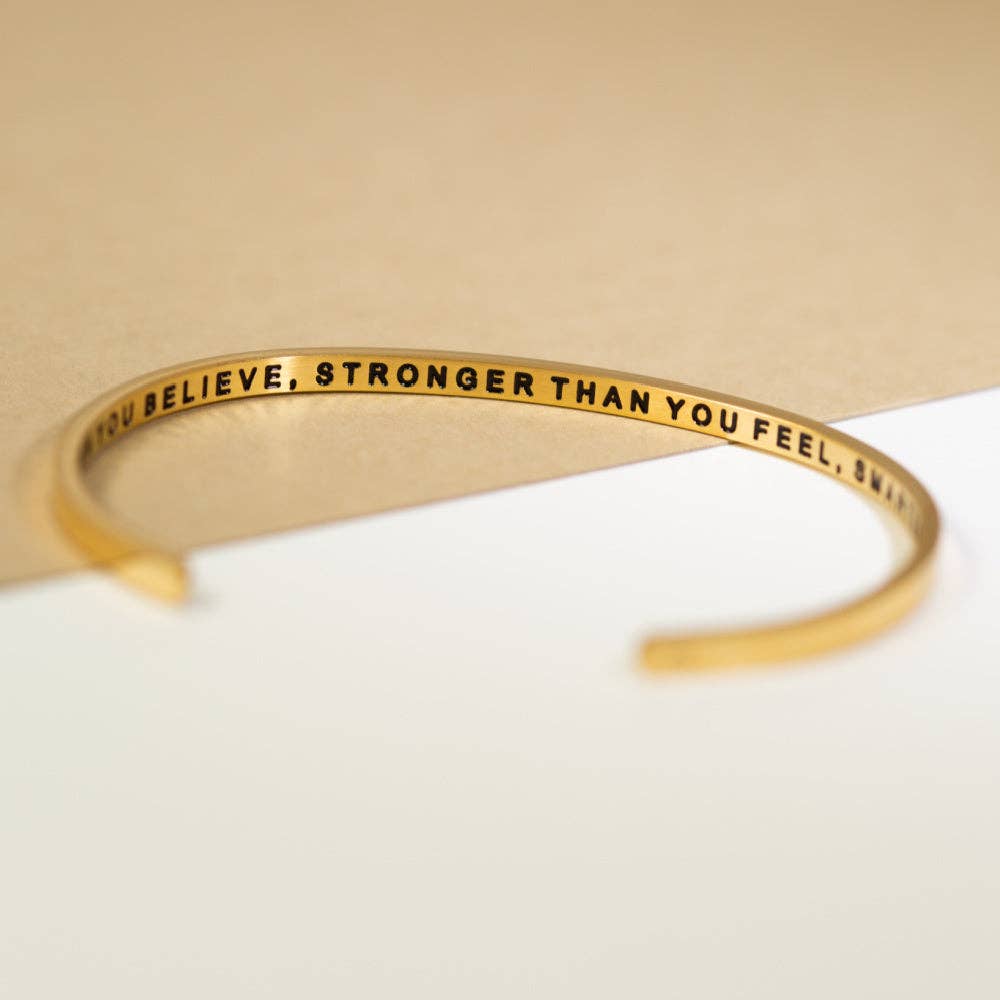 Braver, Stronger, Smarter | Cuff Bracelet