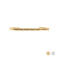 You are Loved - Engraved Bangle Bracelet