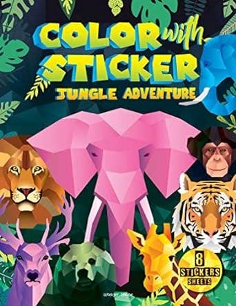 Jungle Adventure Sticker Book