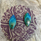 KEMoni Designs Feather Stud Earrings