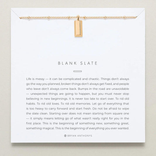Blank Slate Necklace