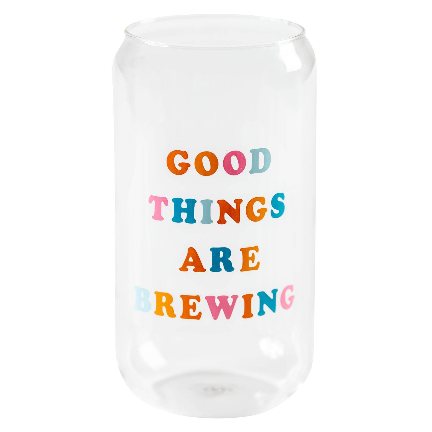 Drinking Glass with Saying