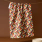 Vivid Cascade Geometry Tea Towel