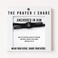Anchored in Him |  Bracelet