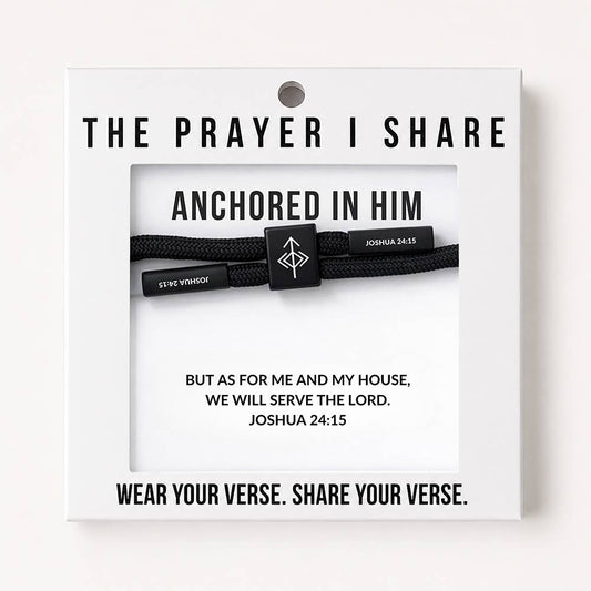 Anchored in Him |  Bracelet