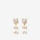 Beautifully Broken Emerald Cut Ear Jackets