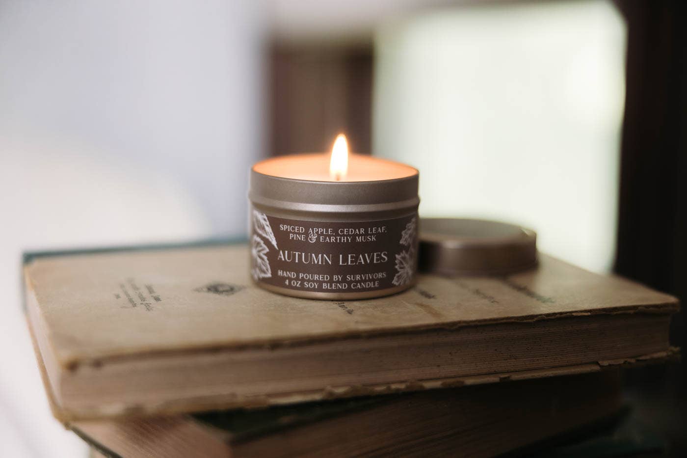 Autumn Leaves 4 oz Candle
