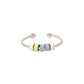 Rainbow Anxiety Spinner Ring in 925 Sterling Silver
