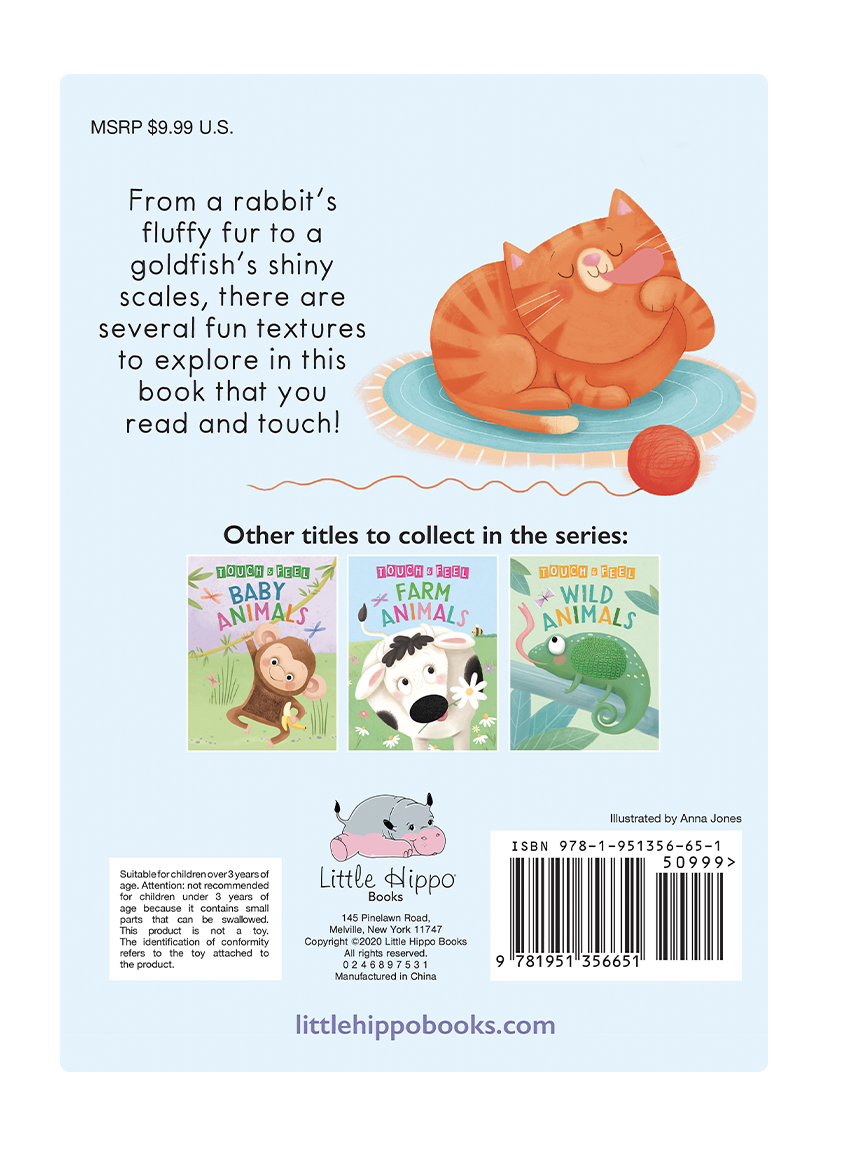 Adorable Pets | Sensory Board Book