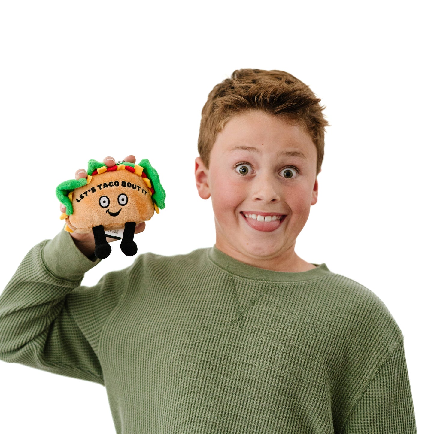 "Let's Taco Bout It" Plush Bag Charm