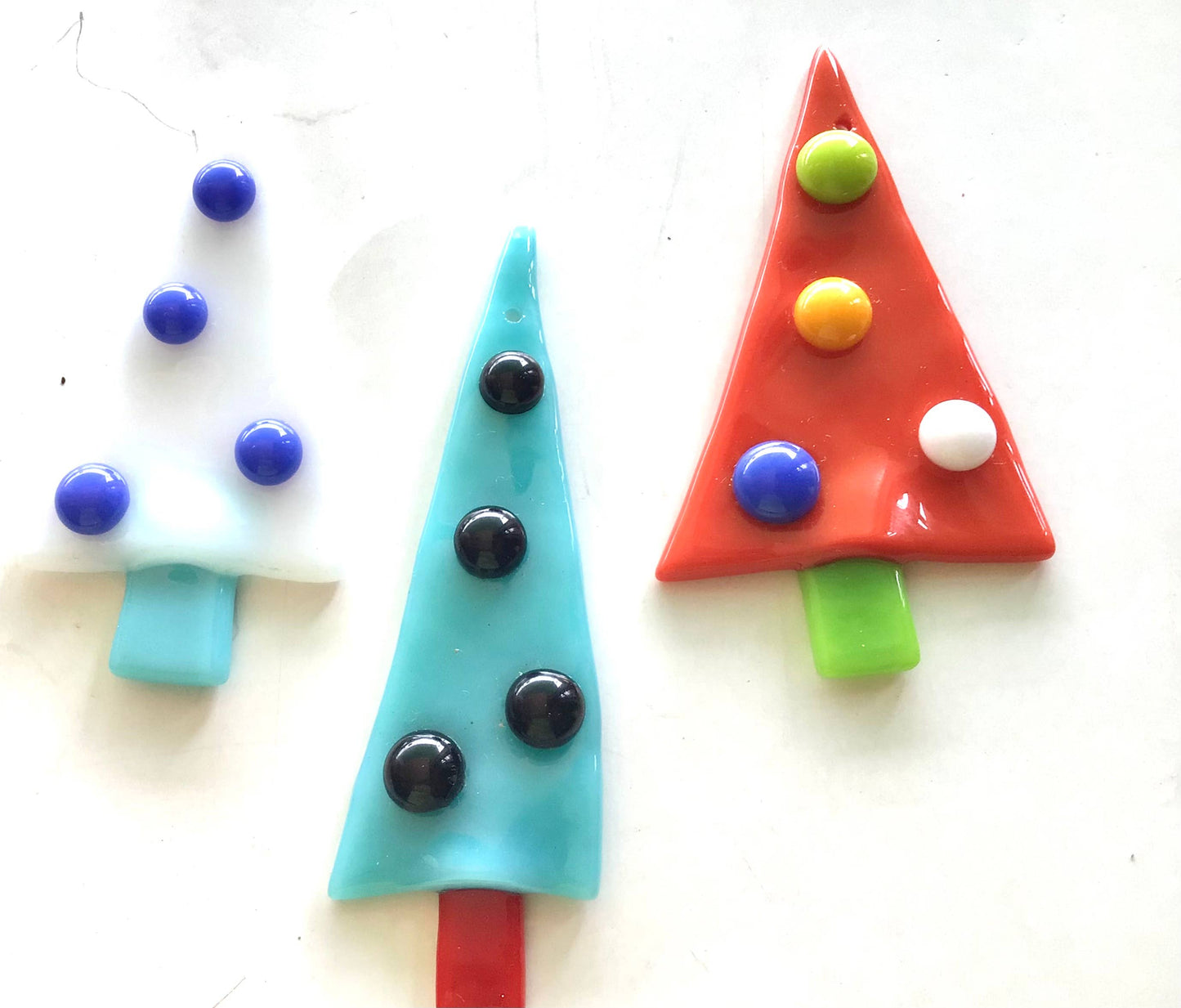 Glass Forest Tree Ornament