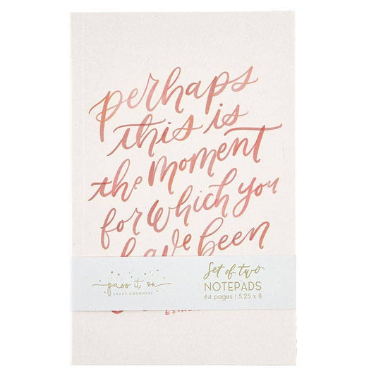 Notebook Set - Esther 4:14 - 2pk