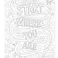 Good Vibes Coloring Book