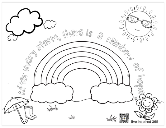 After Every Storm-Coloring Page
