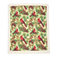 Winter Cardinals | Swedish Dishcloth