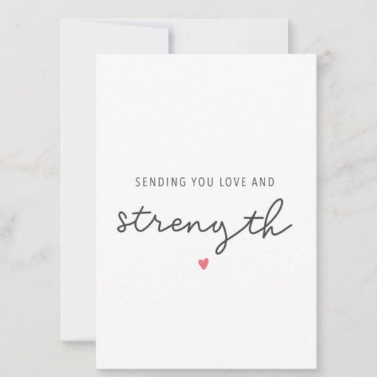 Sending You Strength - Card