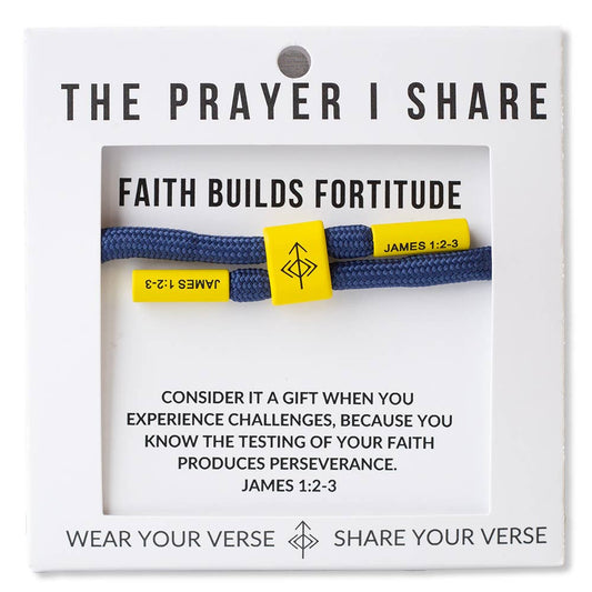 Faith Builds Fortitude |  Bracelet