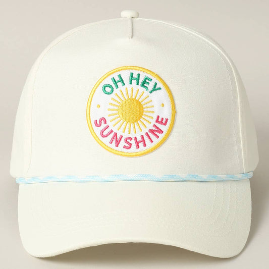 Oh Hey Sunshine Trucker Hat