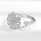 Flower Anxiety Fidget Spinner Ring