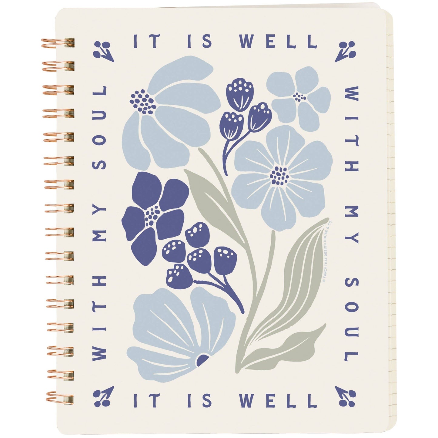 It Is Well With My Soul - Spiral Notebook