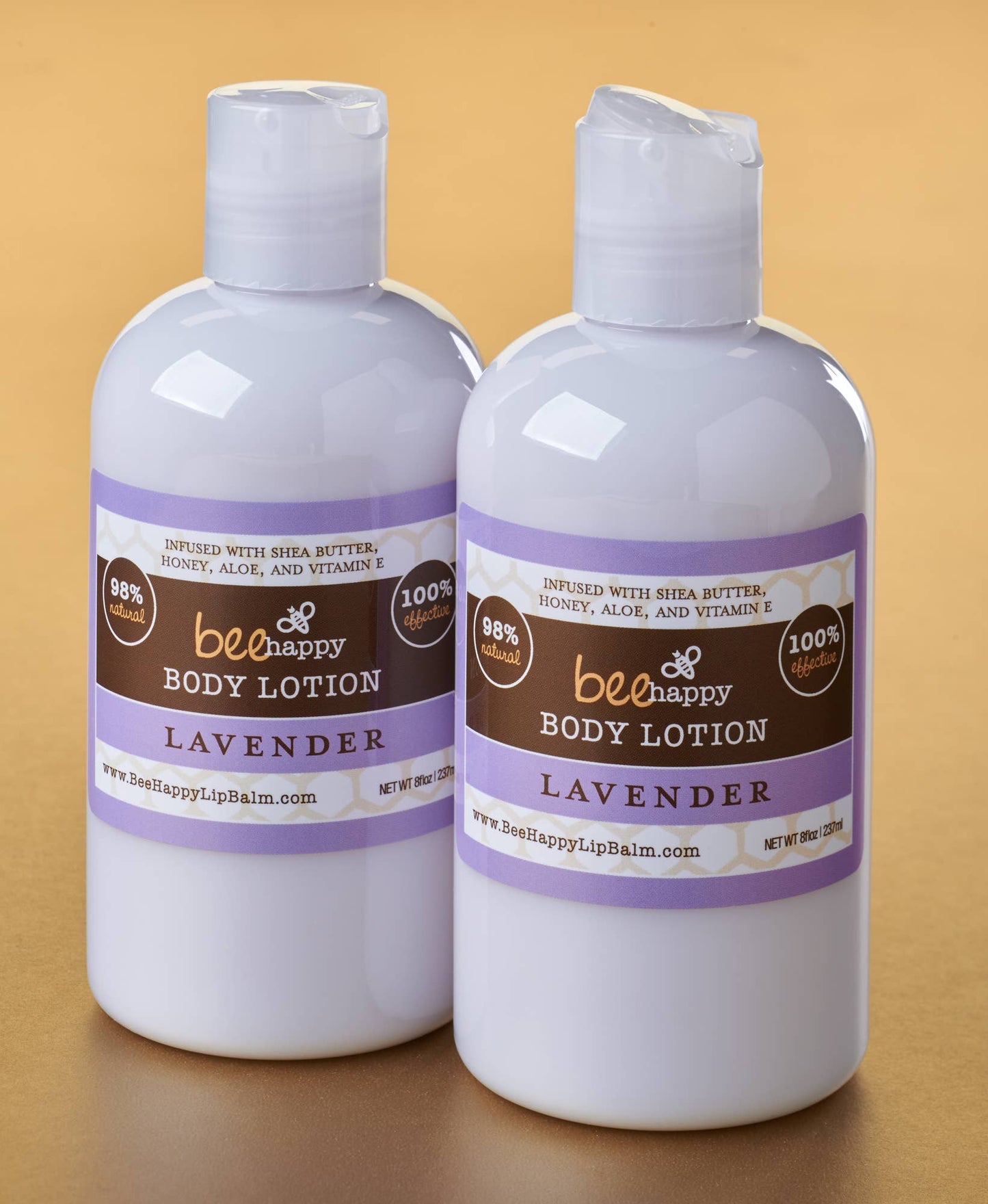 Bee Happy Lavender body lotion 8 oz