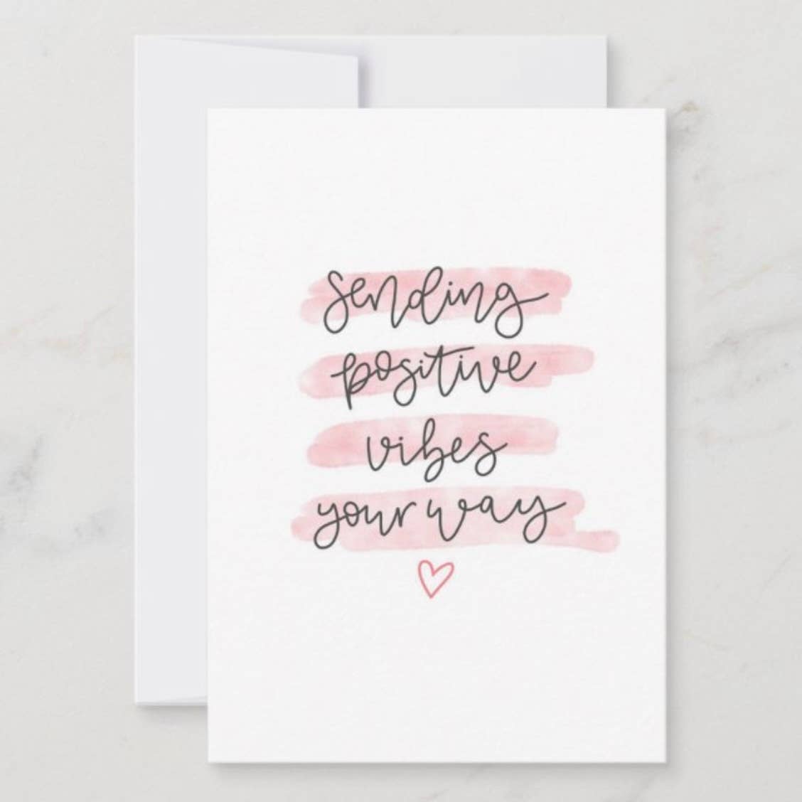 Positive Vibes - Card