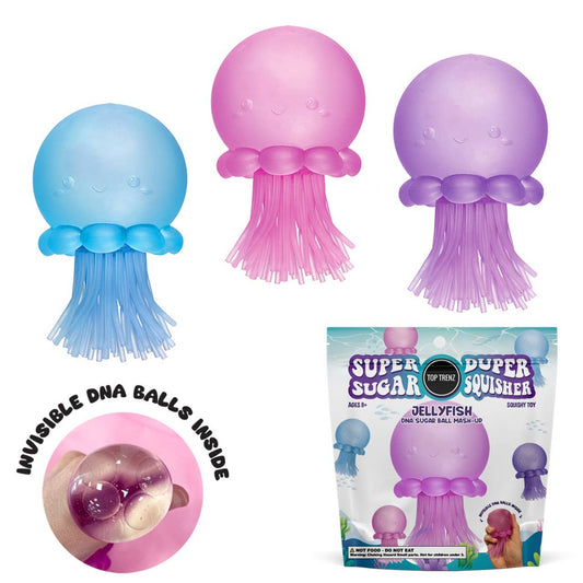 Jelly Fish Super Duper Sugar DNA Squisher