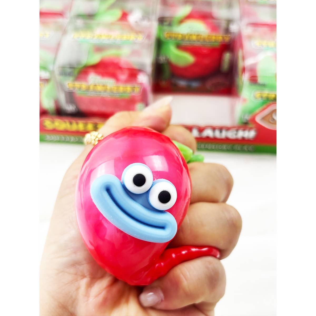 Funny Strawberry Squishy Toy