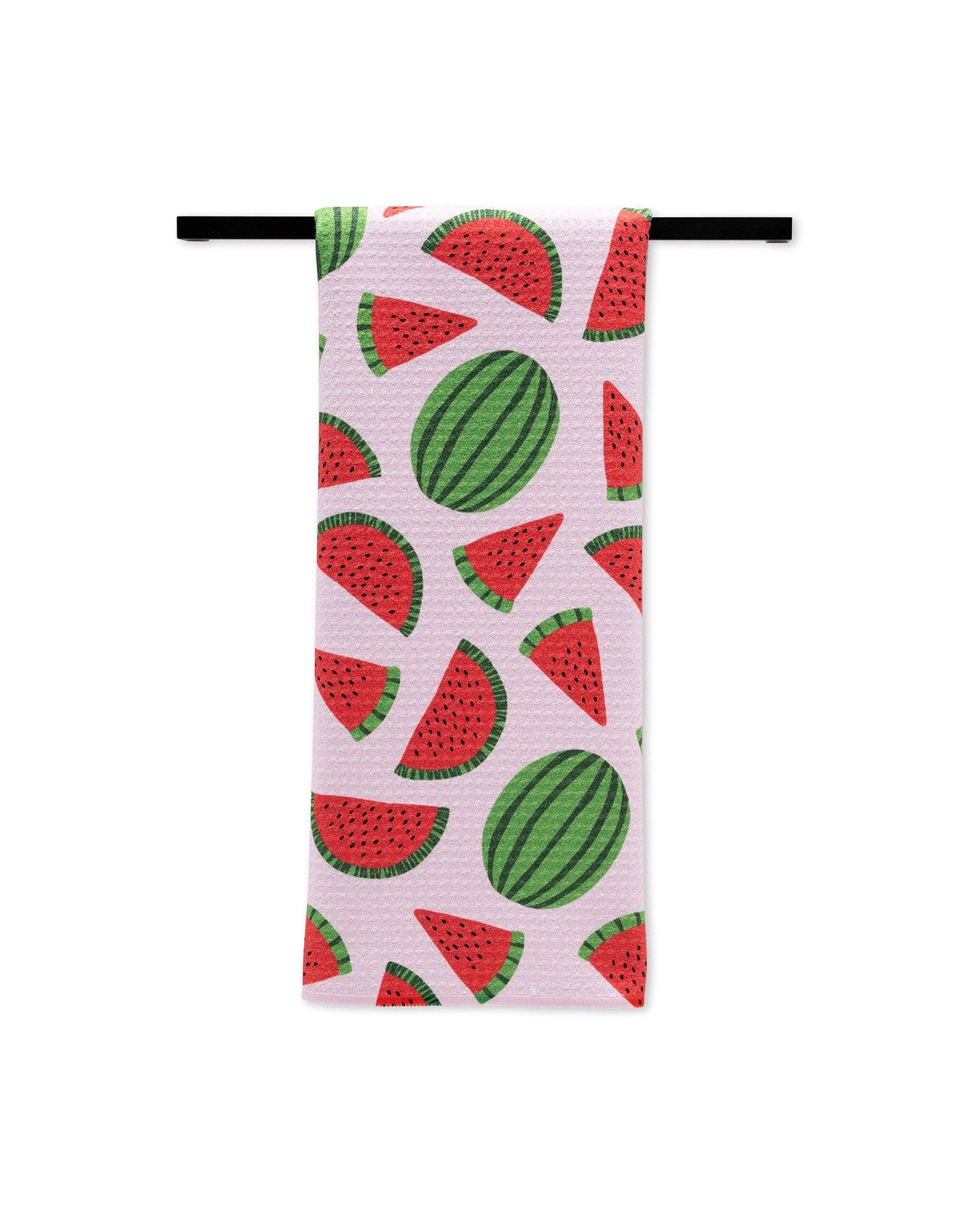 Sweet Watermelon Geometry Tea Towel