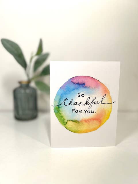 Thankful For You | Greeting Card