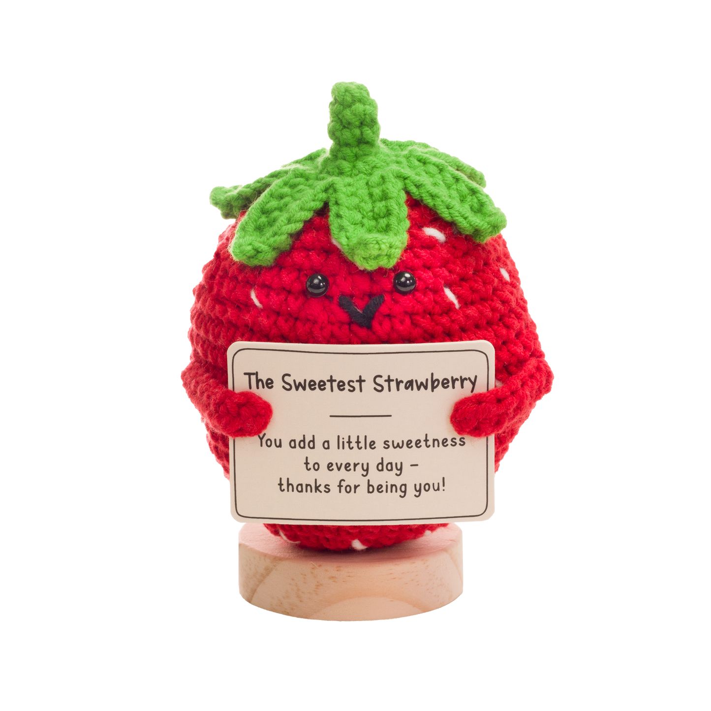 Sweetest Strawberry Crochet Friends