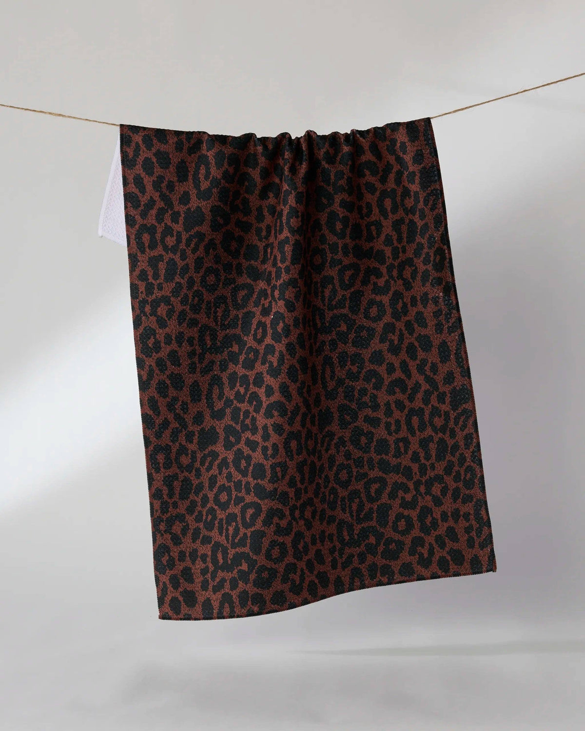 Midnight Safari Geometry Tea Towel